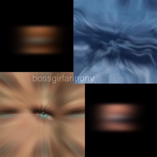 La Belleza de los Ojos Azules en un Edit