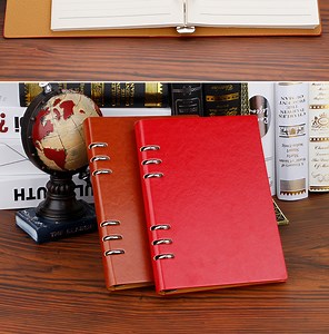 Watch A6 Refillable Notebook Loose Pocket Leather 6 Holes Binder on Amazon Live