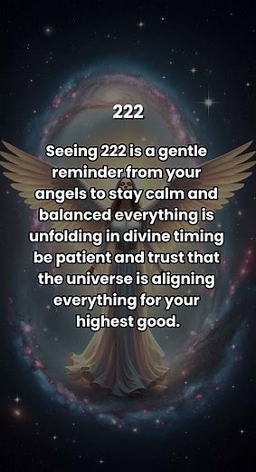 Angel Number 222 Meaning | Balance, Harmony & Divine Timing ✨