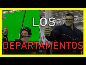 10 Departamentos de los EFECTOS VISUALES para Cine