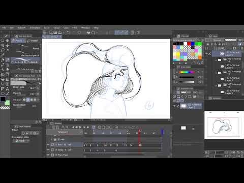 Designing my OC by animating her