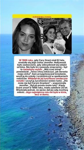 Cary Grant rola życia ojca...