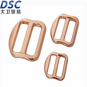 [Hot Item] Rectangular Metal Buckle Tri-Glide Slide Adjuster Slide Buckle Strap Slider Buckle