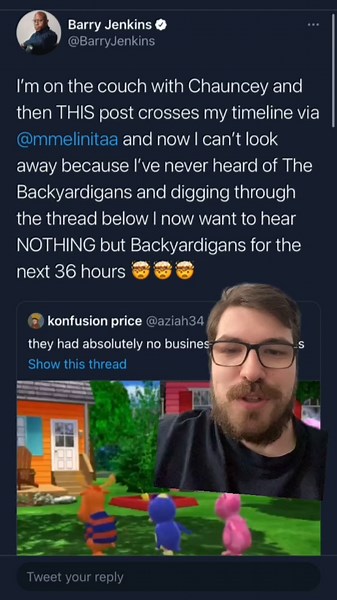 Welcome to Wholesometok 🥺#greenscreen #barryjenkins #backyardigans #filmtiktok #wholesome