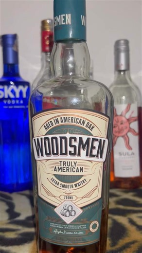 Woodsmen Truly American | Whisky | Peg Making🥃| #trending #drink #asmr #whisky #cocktail #alcohol