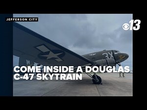 See the inside of a Douglas C-47 Skytrain