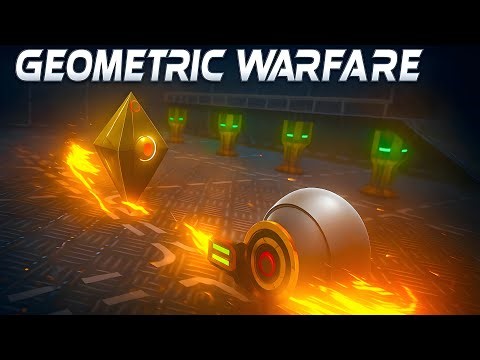 Geometric Warfare | Intense Polygon Battle Gameplay