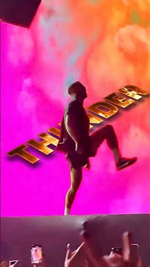 THUNDER 🔥 IMAGINE DRAGONS LIVE CONCERT - Loom World Tour 2024 #concert