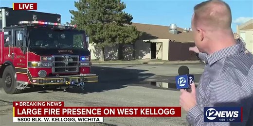 Crews contain fire to building on W. Wichita hotel property