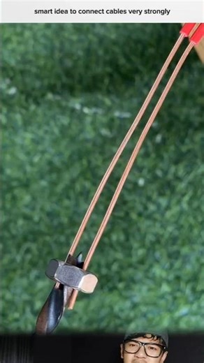 smart idea to connect cables very strongly