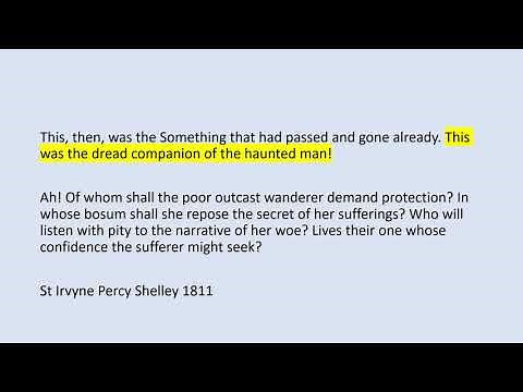 Answering the OCR A Level Literature Unseen Gothic extract: The Haunted Man