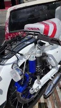 Super Cub project completed. Awesome! #supercub #190cc #takegawa #racing #modifiedmotorcycles