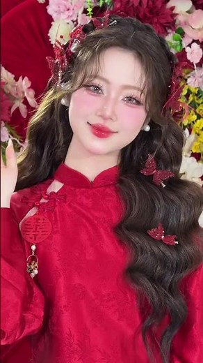 Xinh Iu Cho Nàng Áo Dài Đỏ ❤️👘✨ Đẹp Dịu Dàng Mê Ly