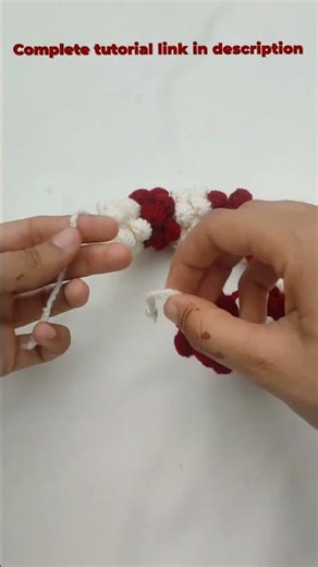 Crochet Gajra Tutorial Easy Handmade Hair Flower #Shorts