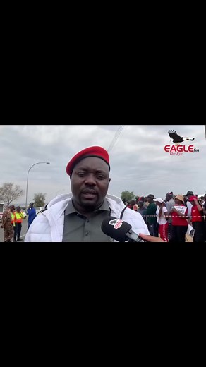 9.8K views · 68 reactions | Namibia Economic Freedom Fighters (NEFF) deputy president Kalimbo Iipumbu says the Namibian justice system has been captured/influenced by foreigners. | Eagle FM Namibia | Facebook