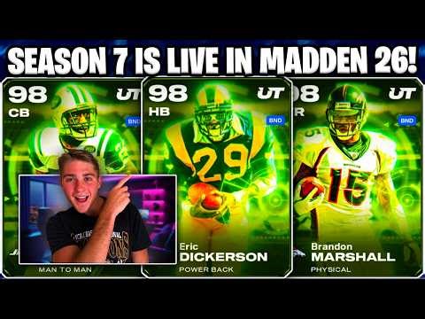 SEASON 7 IS LIVE! OPENING ALL PREMIUM FIELD PASS REWARDS! INSANE FREE CARDS + MORE IN MUT 26!