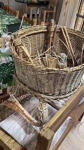 Reciclando un sillón de mimbre con la técnica de cestería textil❤️ | María Pastora Artesanias