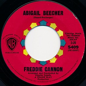 Freddie Cannon - Abigail Beecher / All American Girl