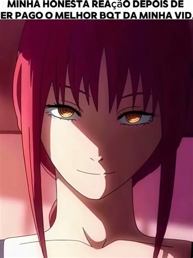 Muito obrigada pelos 400 seguidores bbs amo todos vcs 😭❤️| #anime #chainsawman #makima #fyp #mangaedit