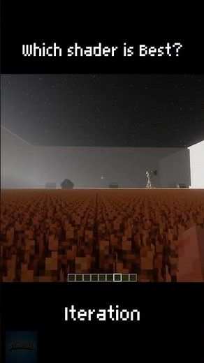 Which shader is better? #minecraft #gameplay #shaders #backrooms