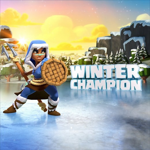 Break through the ice with the Winter Champion! Get ready for an exciting month to finish off 2020 strong, and get a jump start with December Season Challenges! | Clash of Clans