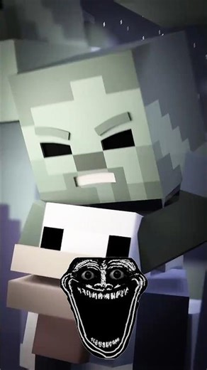 Baby zombie in minecraft ☠️ #shorts #minecraft #animation #trending