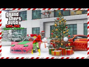GTA Online Merry Christmas Festive Surprise 2017 DLC - SNOWFALL, NEW Vehicles, FREE Gifts & MORE!