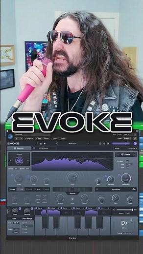 Testing out a new Vocoder Plugin #fyp #littlevmills #metal #vocals #vocoder