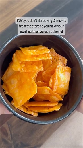 394K views · 29 reactions | 1-ingredient « Cheez-it » Crackers by...