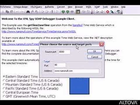SOAP Client and SOAP Debugger in XMLSpy