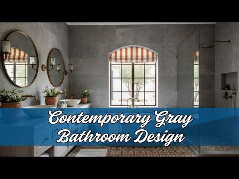 Gray Bathroom Ideas That Look Modern, Elegant, And Timeless For Any Space Neutral Bathroom Color