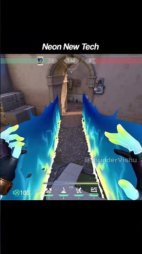 neon New Tech unlocked #valorant #valorantclips