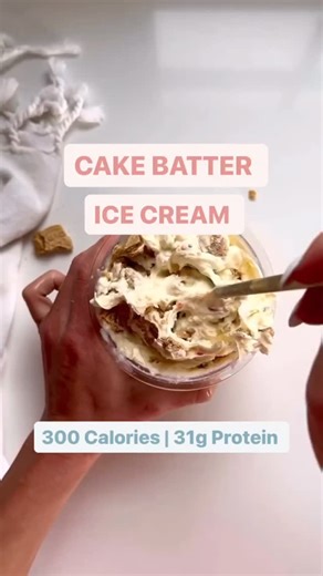 Ninja Creami Recipes | CAKE BATTER PROTEIN ICE CREAM 300 calories | 31g Protein Makes 2 Servings By @cleansimpleeats 🙌🏼 INGREDIENTS: - 12 oz. Fairlife 2%... | Instagram