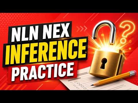 NLN NEX Inference Practice | Easy Passage Strategy #testprep #nclexstudyguide
