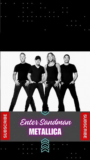 Metallica - Enter Sandman #metal #metallica #rock #lyrics
