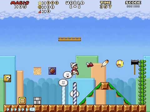 AgentTer's Super Mario Bros. fan game test update 1