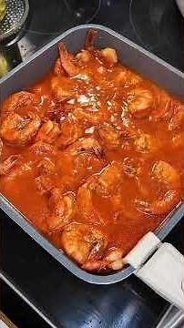 Camarones a la Diabla 🙌🏼😁receta en la descripción 👇🏻✍️