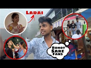 NISHU HAMESHA LADTI REHTI HAI 😭 || MASOORIE ME BOHOT SARE FANS MILE 😍 || ABID VLOGS