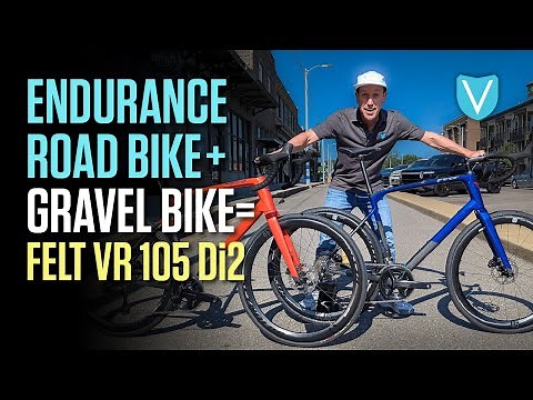 Felt VR 105 Di2 | Lightweight All-Road & Endurance Bike with Free Shipping! 🚴‍♂️