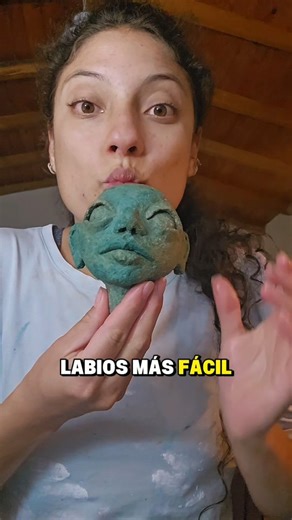 SER | Papel maché | Talleres de arte | Medellín on Instagram: "🤩 El tutorial de labios más fácil que todos deberían intentar! 🌟 Desde que descubrí esto puedo hacer labios naturales solo en 5 minutos. Inténtalo y comenta si te funcionó ❤️ #marionetas #papelmache #reciclajecreativo♻️"