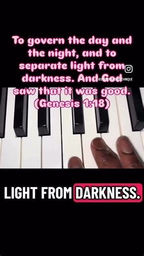 Piano solo on ‘Genesis 1:18’