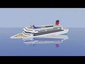 Minecraft Cruise Ship Sinking.