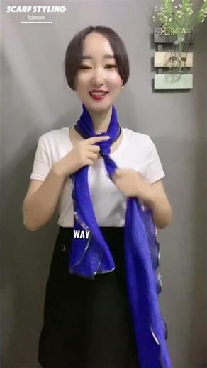 The Infinity Knot: Elevate Your Scarf Style in Seconds 🧣✨ #FashionHacks #ScarfStyling #StyleInspo