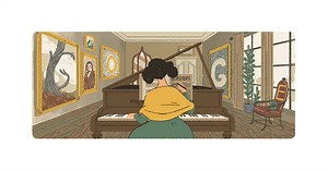 Google honors Fanny Hensel, German composer and pianist w/ animated Doodle