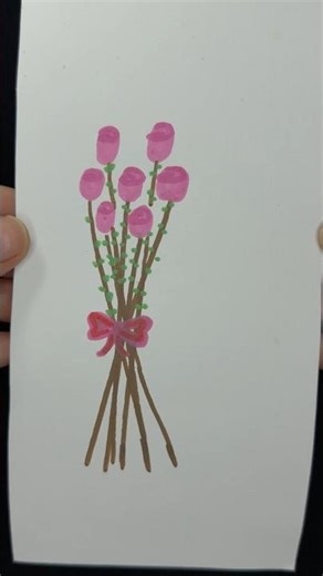 Draw a Beautiful Flowers in 1 Minute! #drawing #shorts