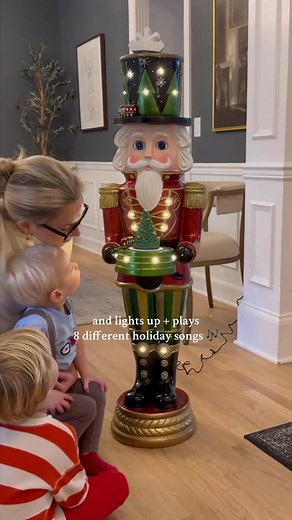 12 reactions · 3 comments | ✨ Make this holiday season unforgettable! Our LED Musical Nutcracker brings festive magic with rotating trains, warm lights, and classic Christmas melodies—perfect for indoor or covered outdoor spaces.   Set the timer and enjoy 6 hours of automatic cheer—no fuss, just cozy holiday vibes!  Shop now and let the joy spin on! ✨ | Tools for Home Living | Facebook