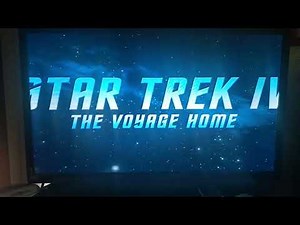 Star Trek 4: The Voyage Home (1986) DVD Opening Recorded On TV