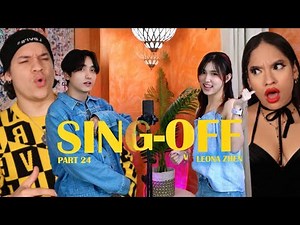 Waleska & Efra react to SING OFF TIKTOK SONGS PART 24 | Reza vs Leona Zhen