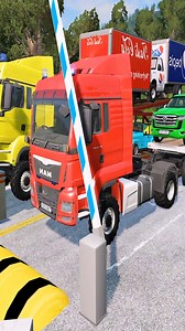 390K views · 3K reactions | McQueen on Flatbed Trailer – Truck Transport Crash Test! Cars vs Speedbumps vs Train | BeamNG Ep.19 #fblifestyle #beamng #beamngdrive | Gamingworld | Facebook