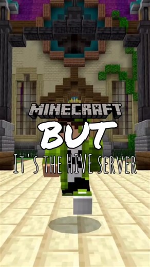 #minecraft BUT it's the HIVE server